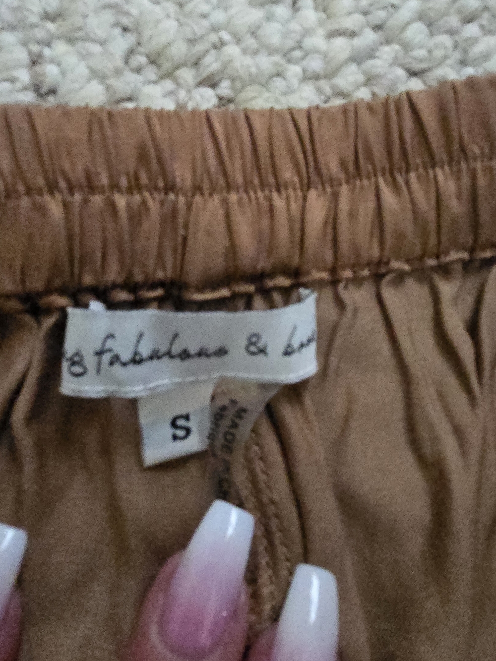 Fabulous & Bar Brown Palazzo Pants - Picture 3 of 4
